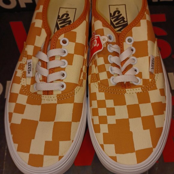 Vans Authentic Stacked Women's 8 Men's 6.5 Multi Checkered Sandstone VN0AKXXSST - Picture 8 of 12